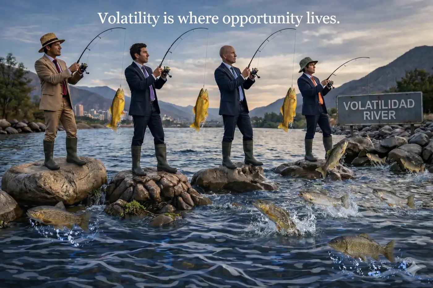 Market volatility and derivatives trading